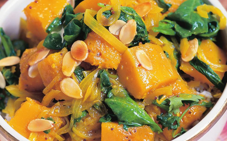 Spinach & Pumpkin Curry (Med)